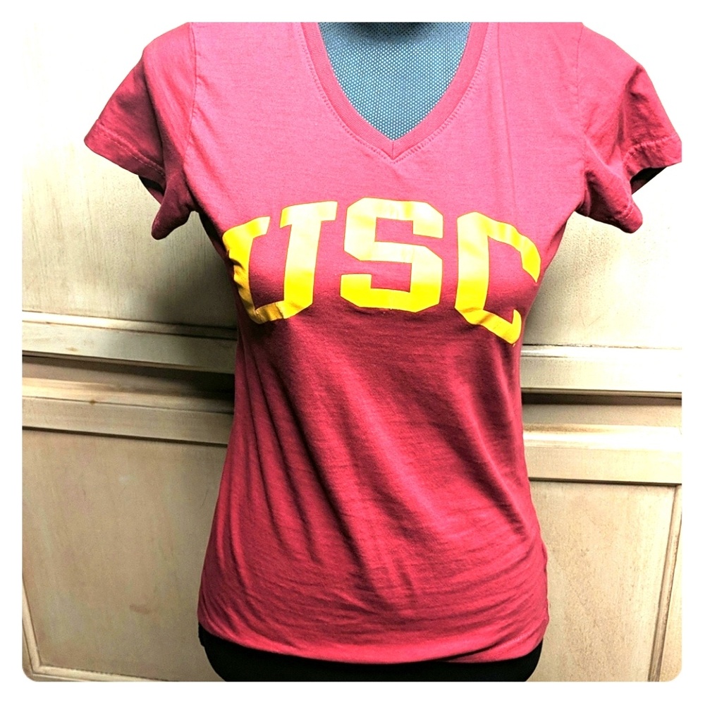 USC T Shirt Size S Petite